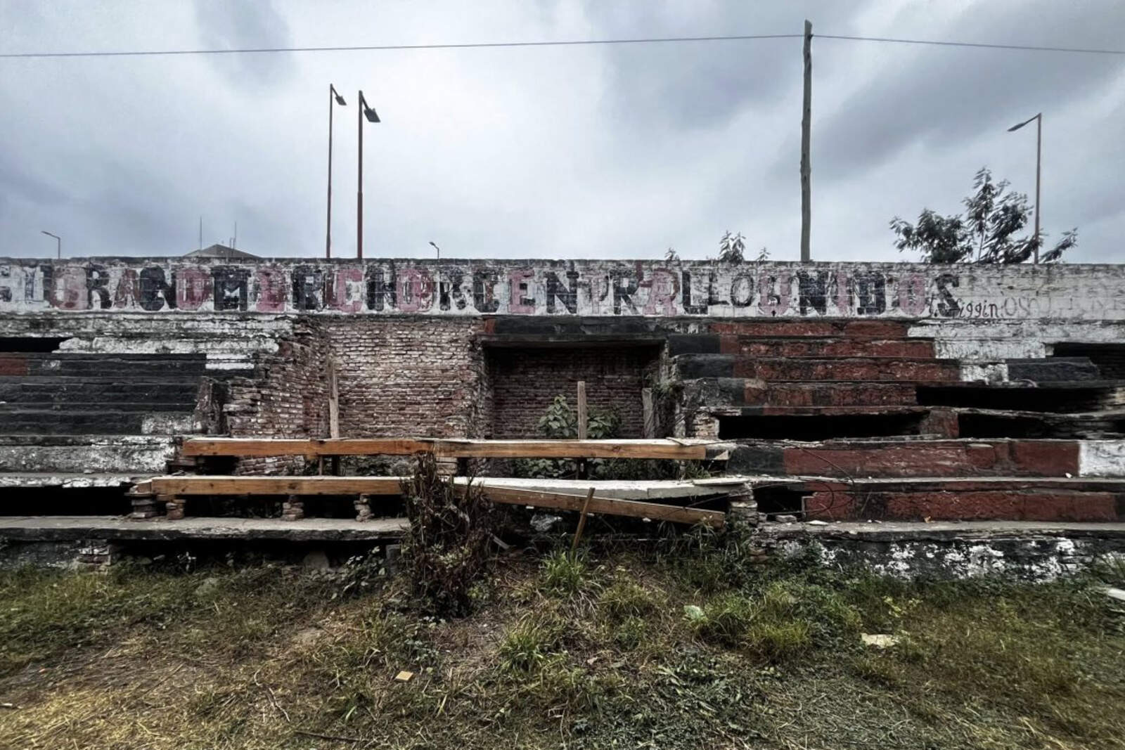 Las instalaciones del club están en pésimas condiciones