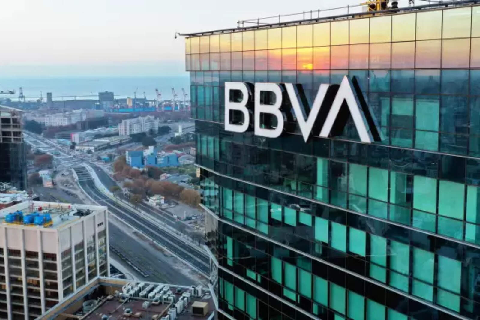 Edificio de BBVA en Argentina.