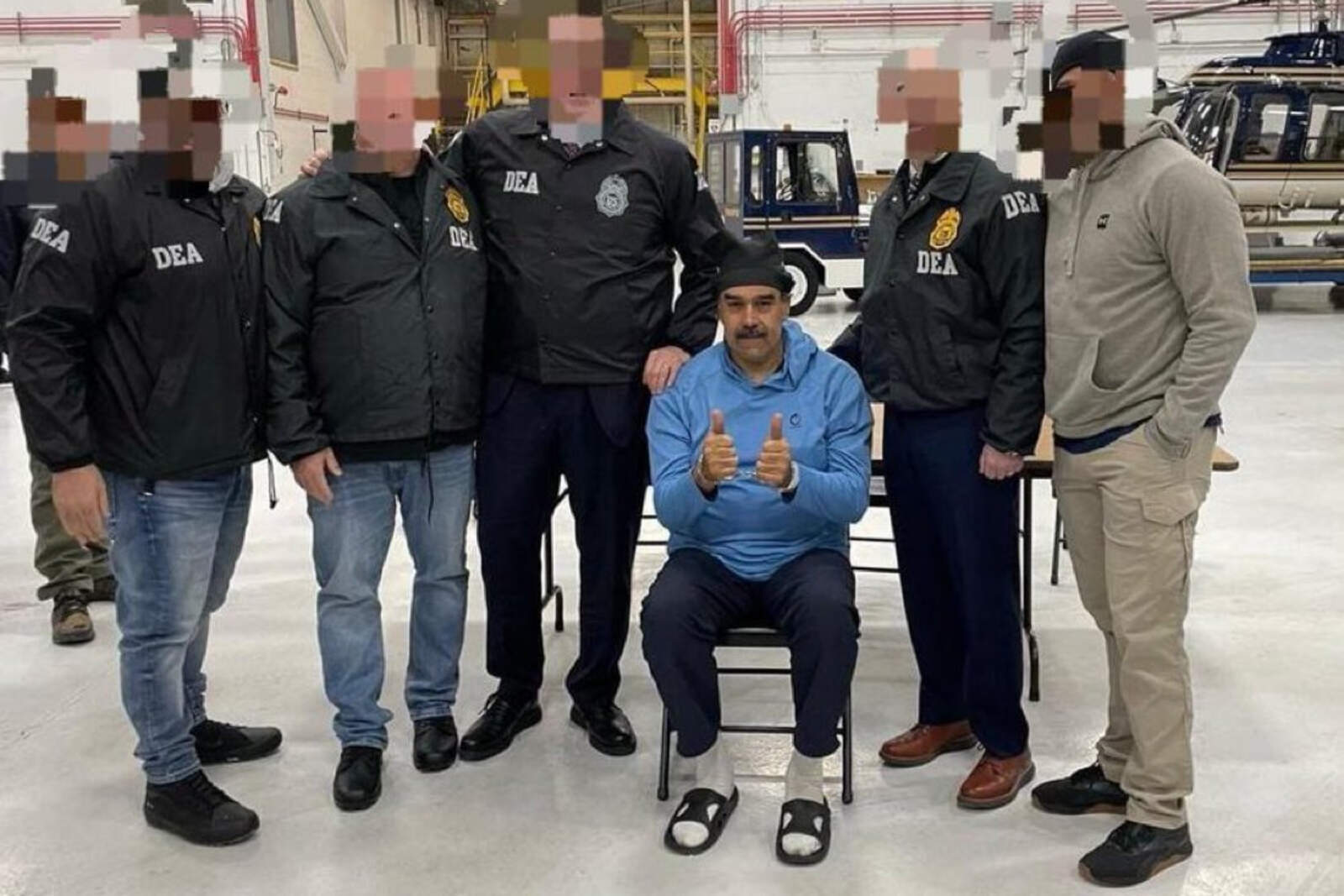 Maduro en territorio americano.