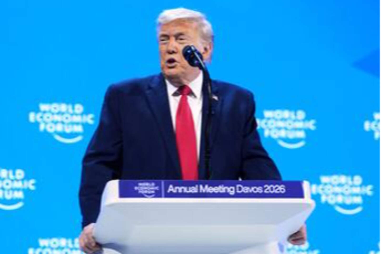 El presidente Trump había abandonado el recinto antes que surgiera la situación