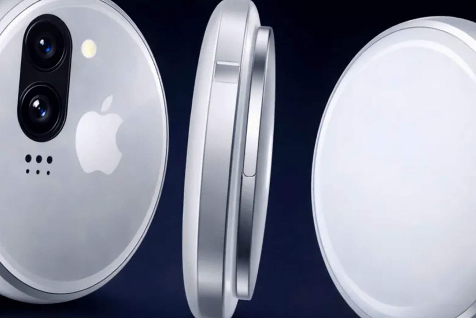 Al igual que el AI Pin, el prendedor de Apple no tendría pantalla