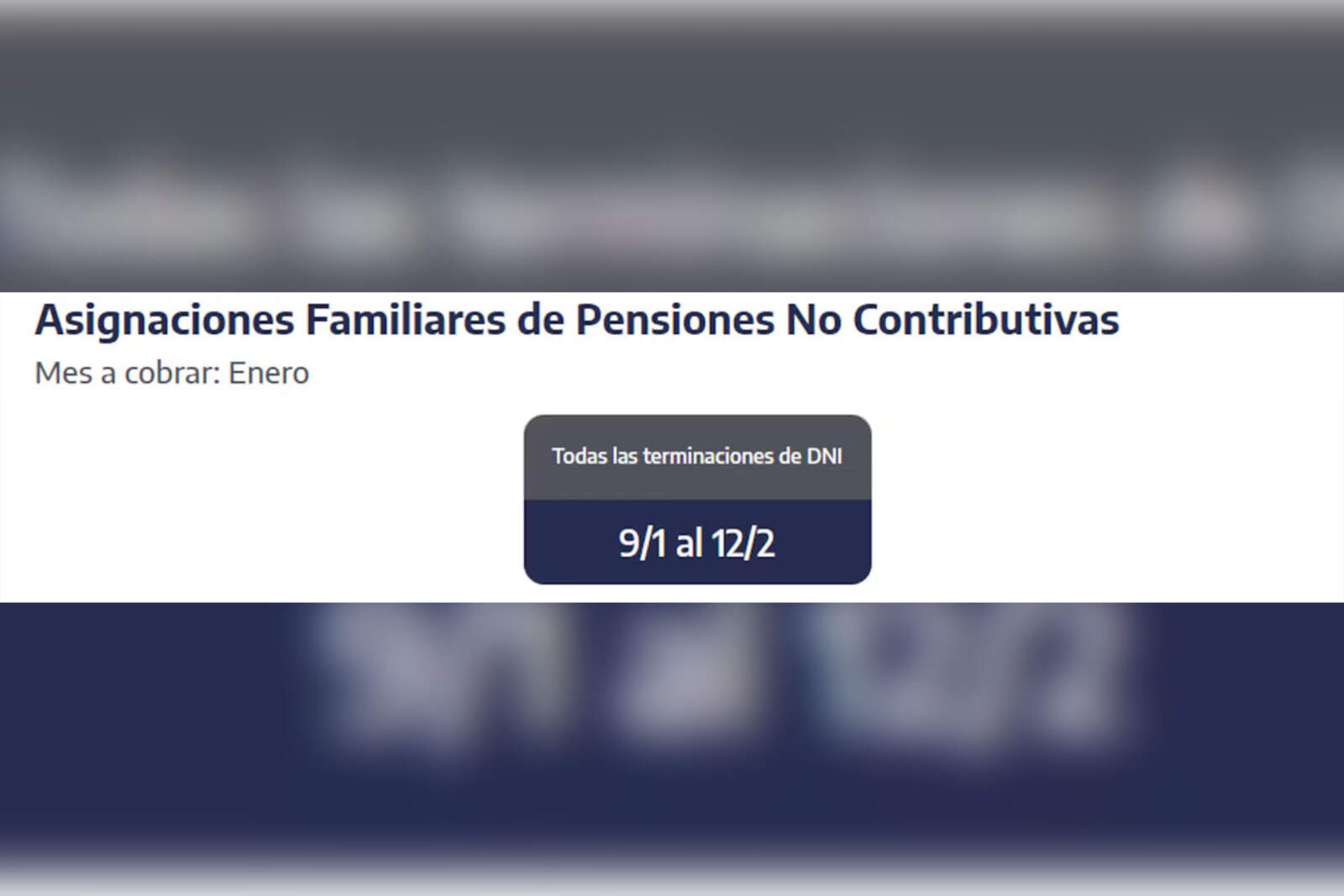 Asignaciones Familiares