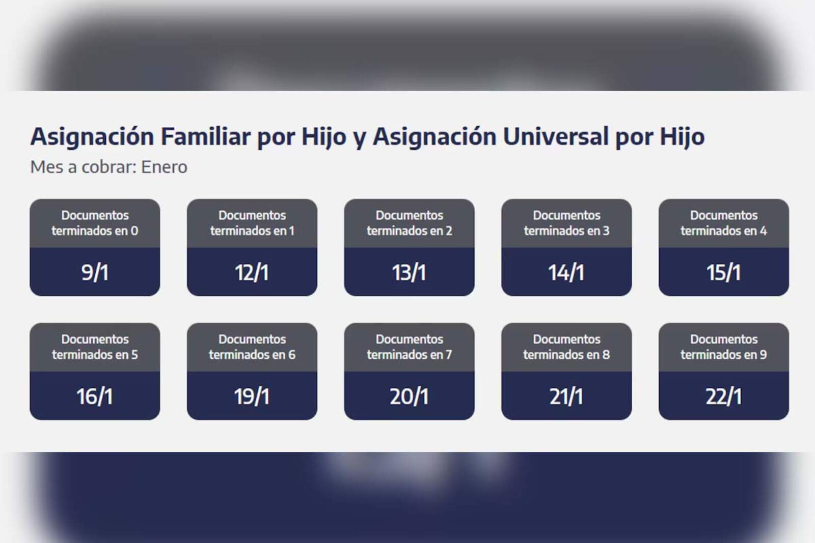 Asignación Universal por Hijo (AUH) y Tarjeta Alimentar