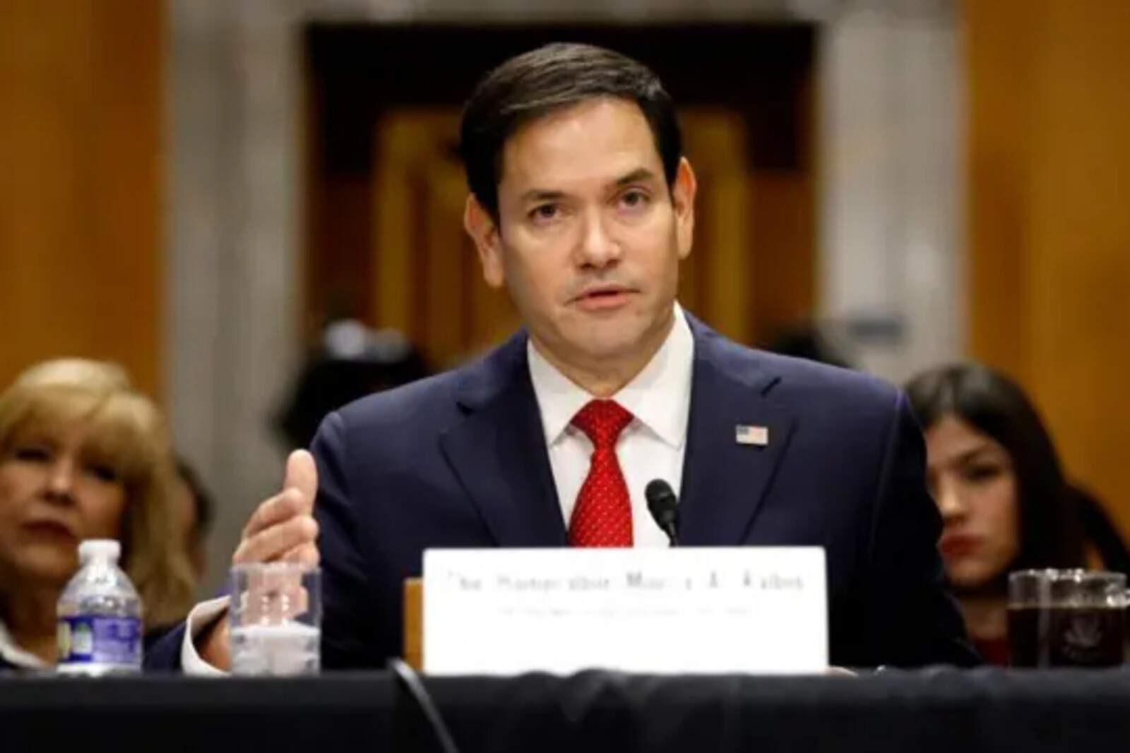 Marco Rubio es uno de los referentes del gobierno que respalda la iniciativa 