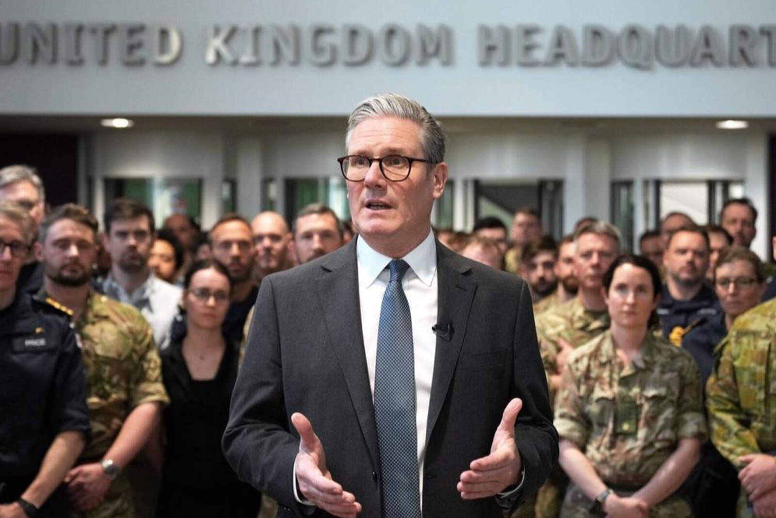 Keir Starmer, primer ministro del Reido Unido, por el Partido Laborista.