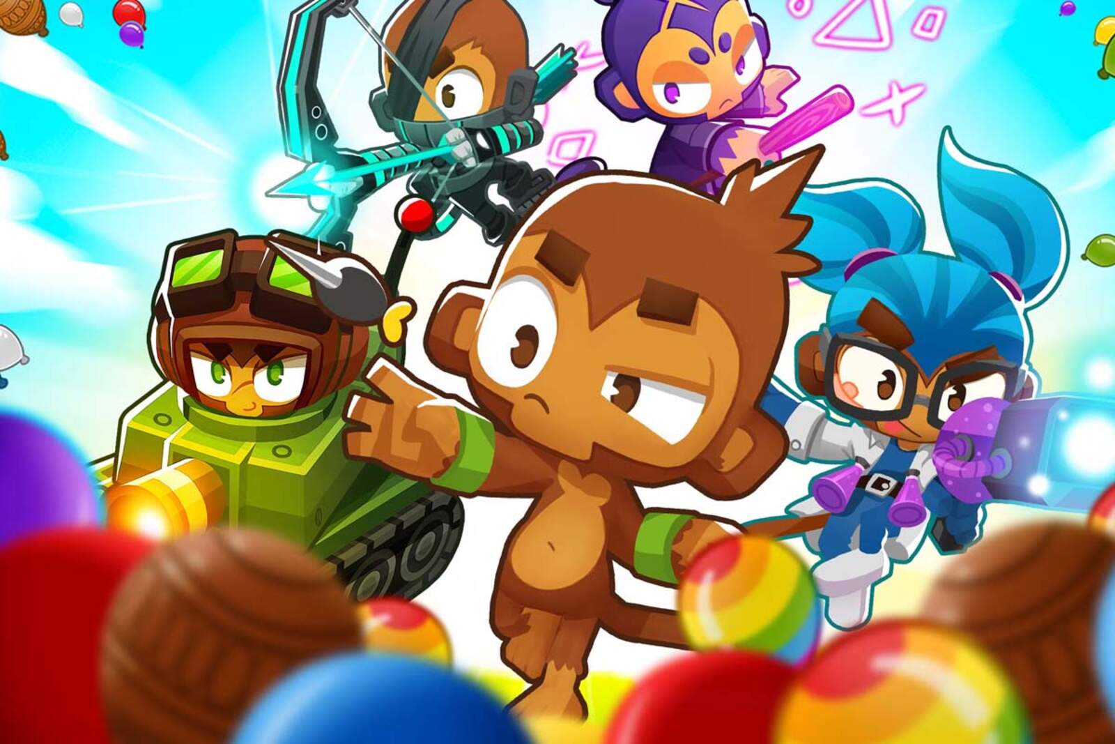 Bloons TD 6 ofrece más de 20 torres distintas