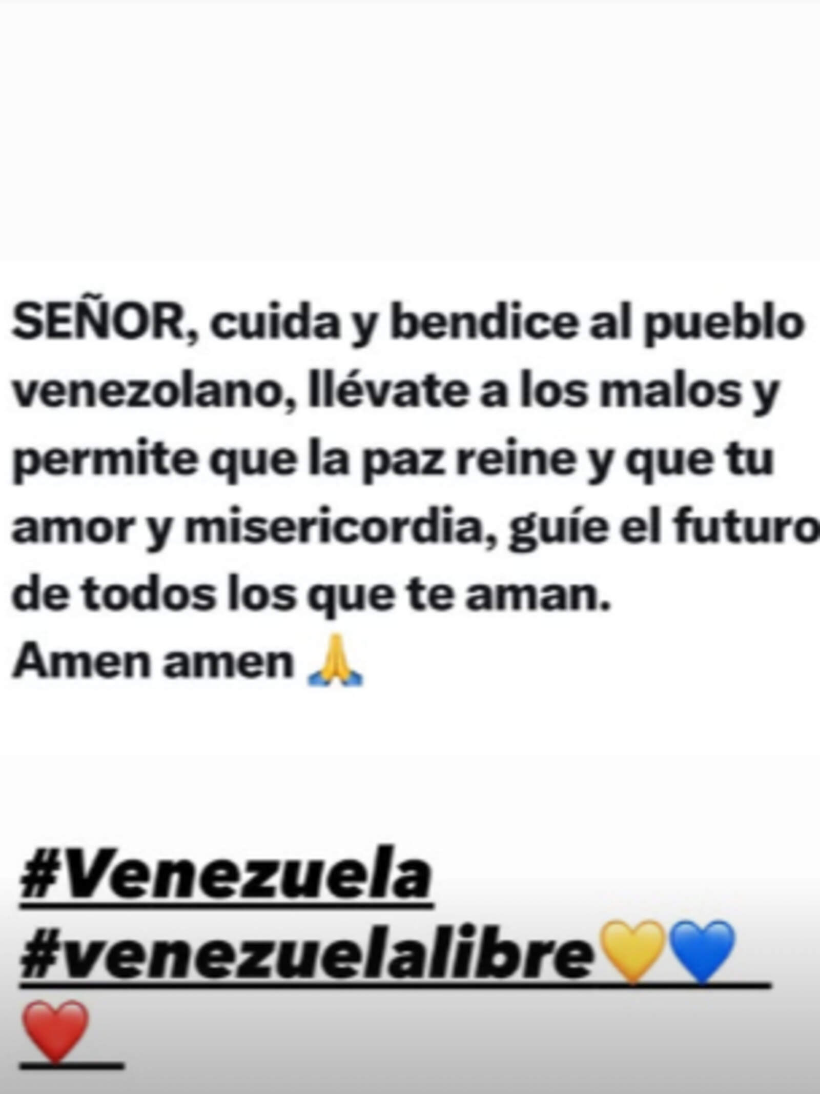 Ricardo Montaner habló en redes sociales de lo sucedido en Venezuela