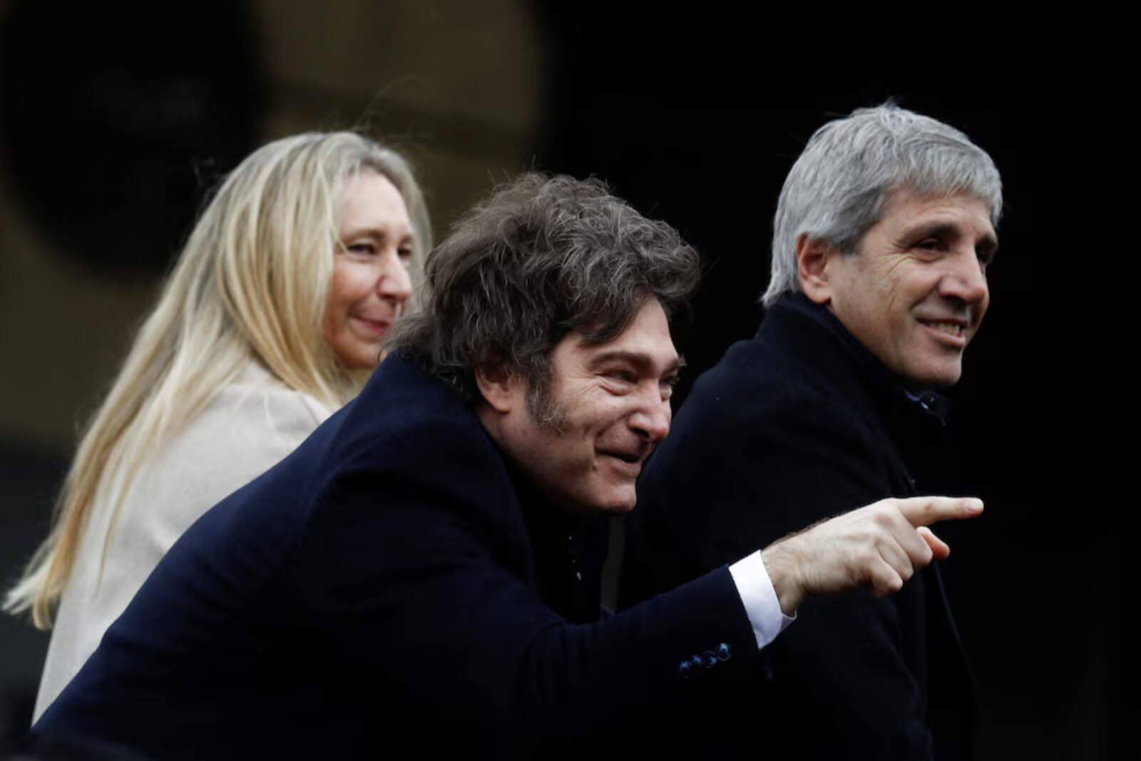 Karina Milei y Luis Caputo acompañarán al Presidente