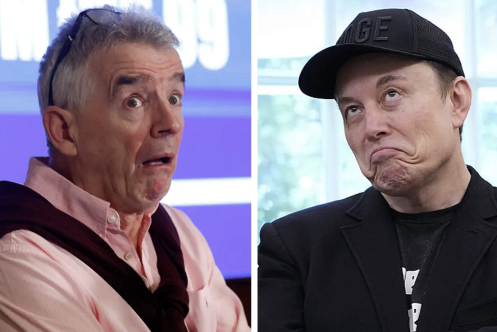 Michael O’Leary vs. Elon Musk