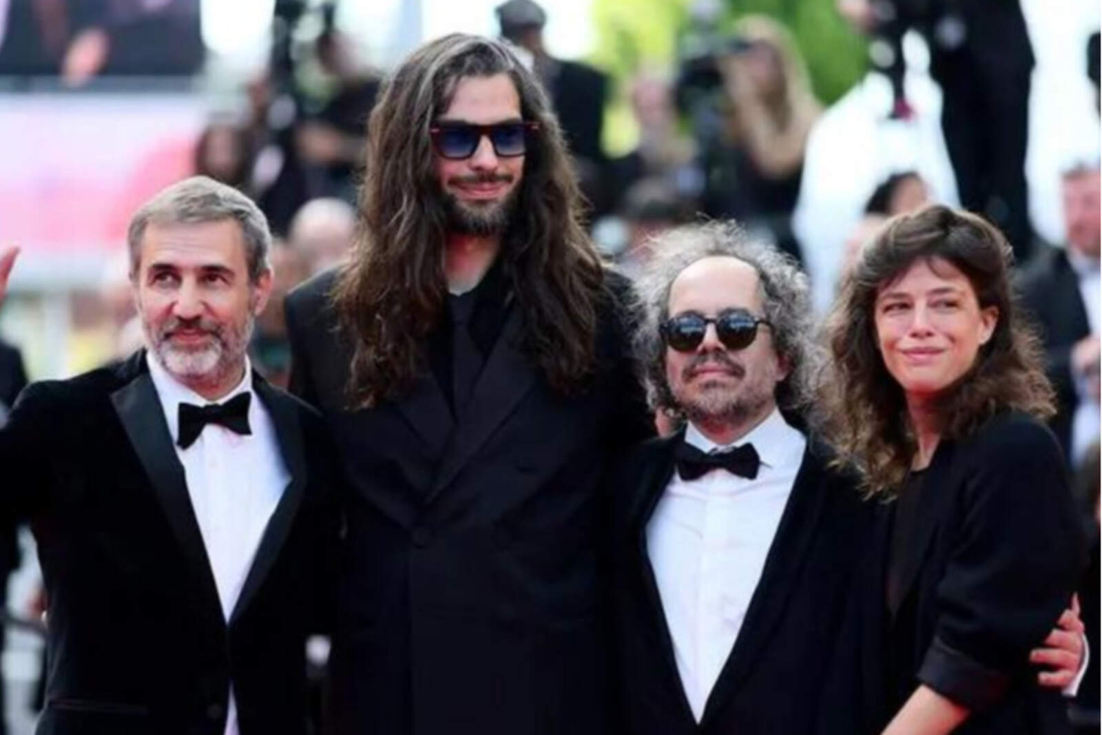 Parte del equipo de la película española Sirat