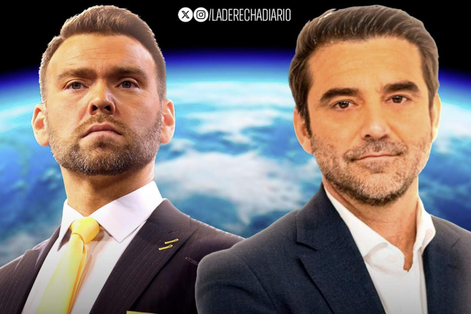 El periodista trumpista, Jack Posobiec, partició del programa anticomunista de Javier Negre.