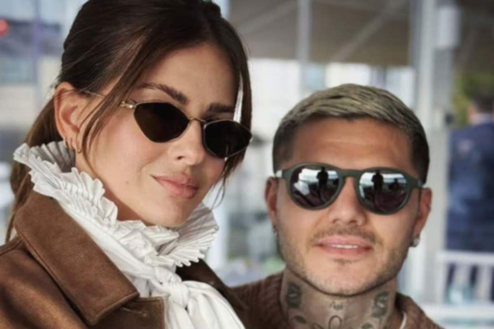 La secuencia muestra cómo la pareja fue increpada