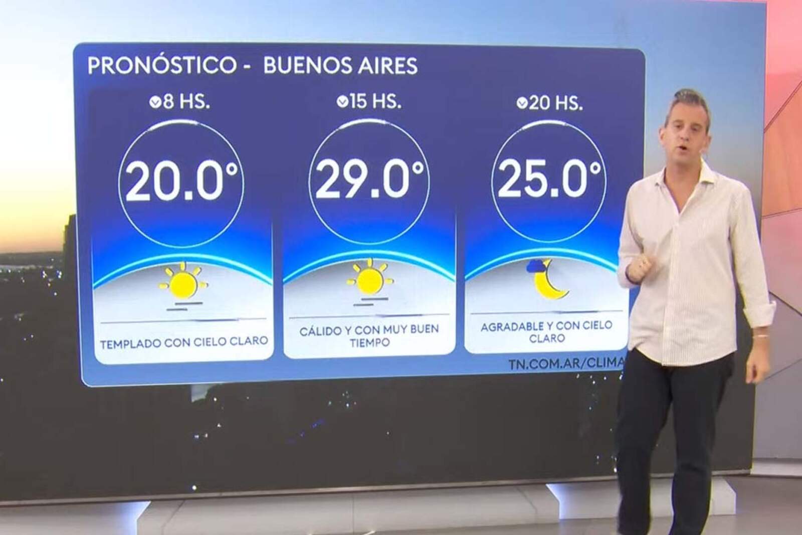 Clima hoy en Buenos Aires
