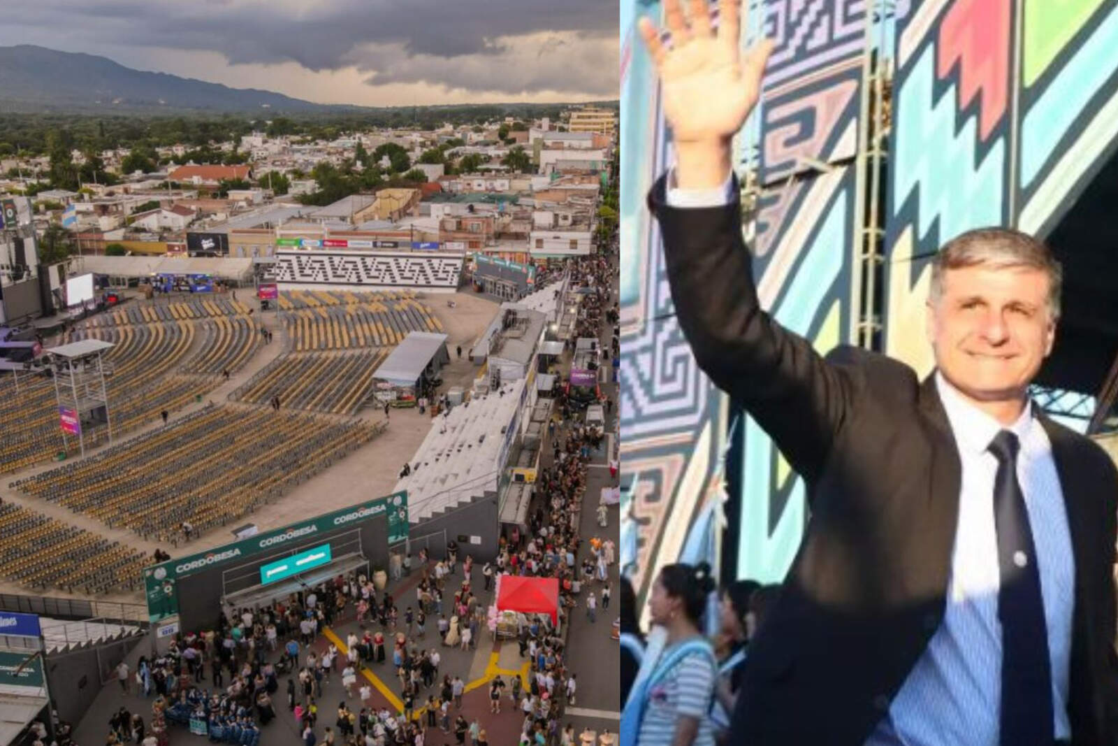 La radicalización ideológica del evento responde a la gestión del intendente camporista Raúl Cardinali.