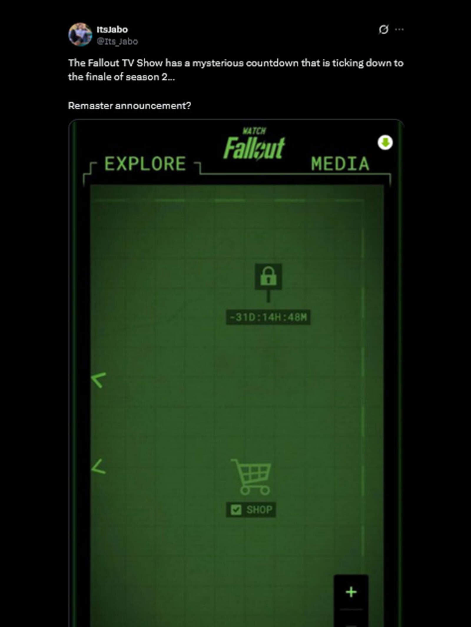 Una cuenta atrás que despierta teorías entre los fans