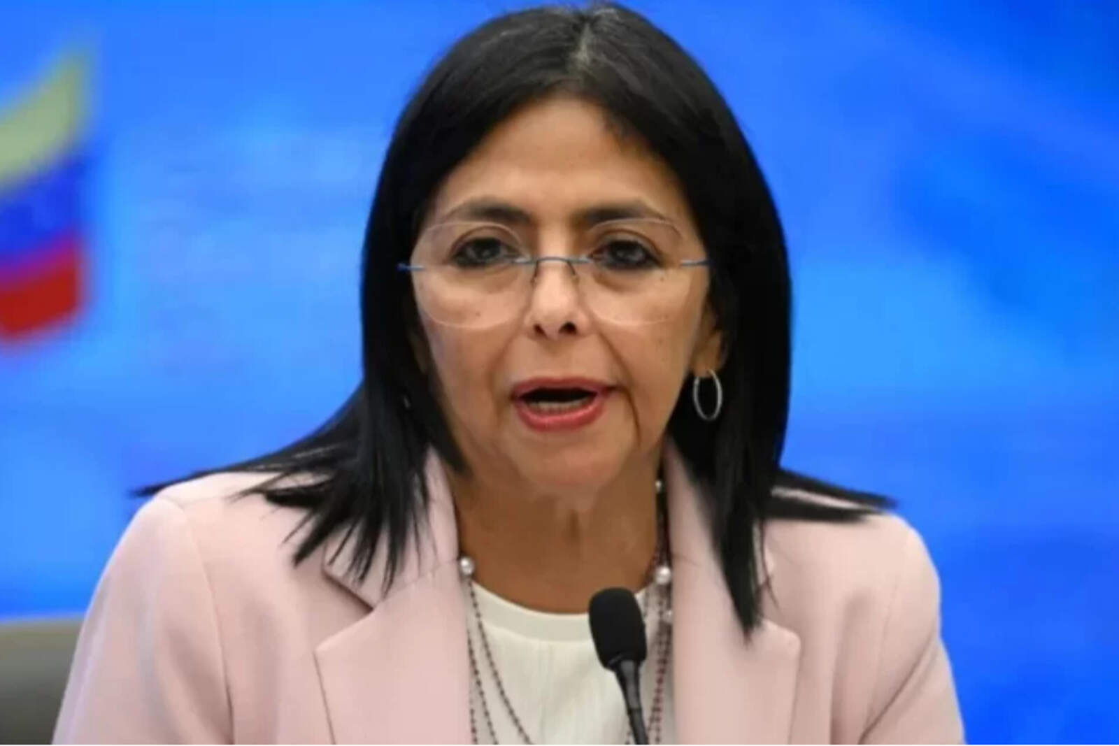 Delcy Rodriguez, la actual líder del régimen venezolano.