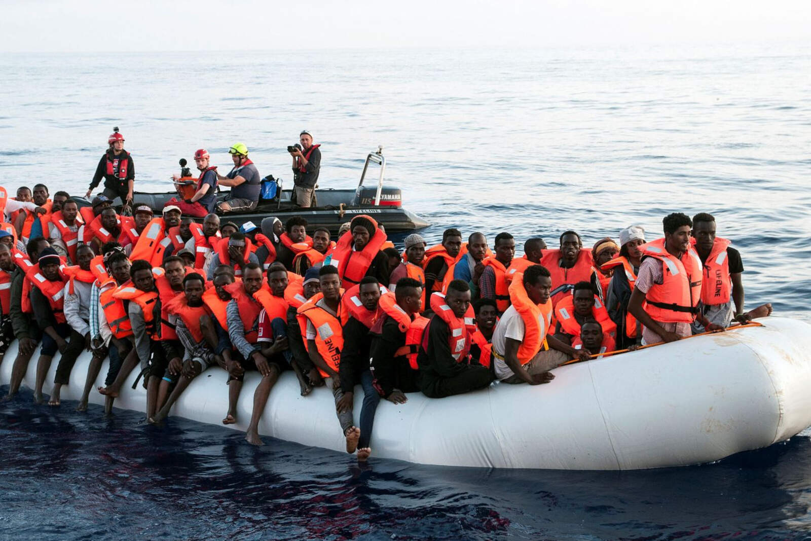 Inmigrantes ilegales.