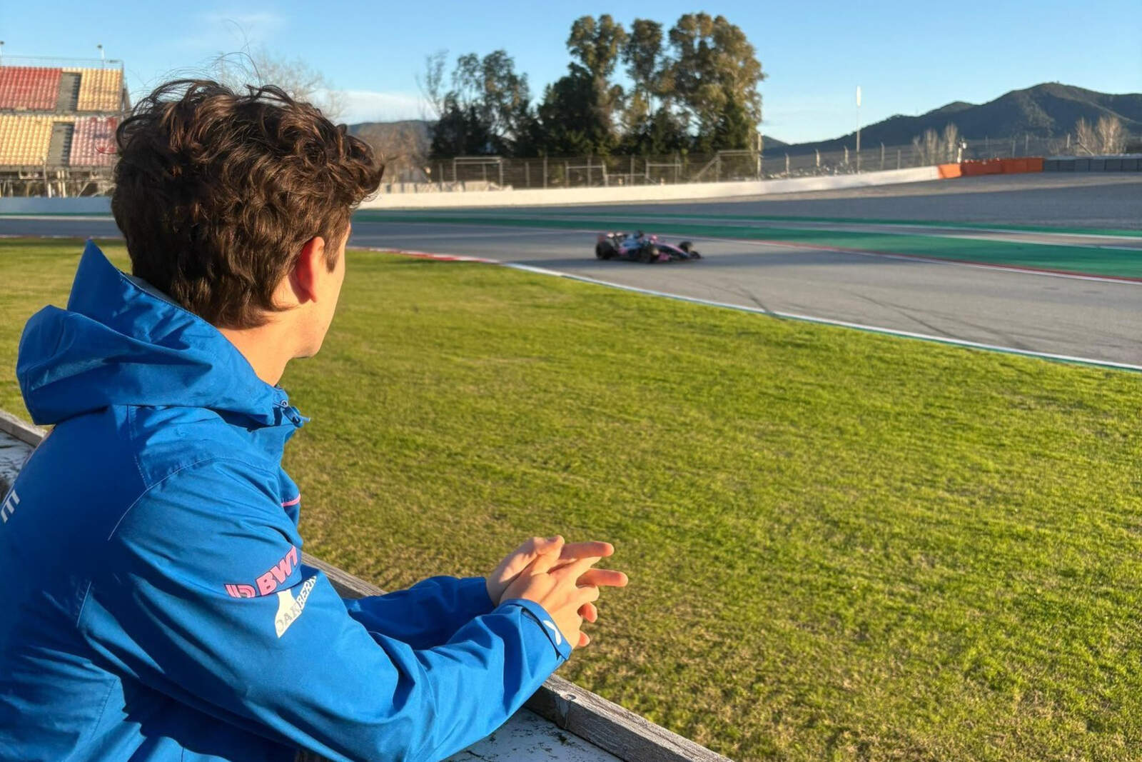 Colapinto valoró sus primeras pruebas con el A526