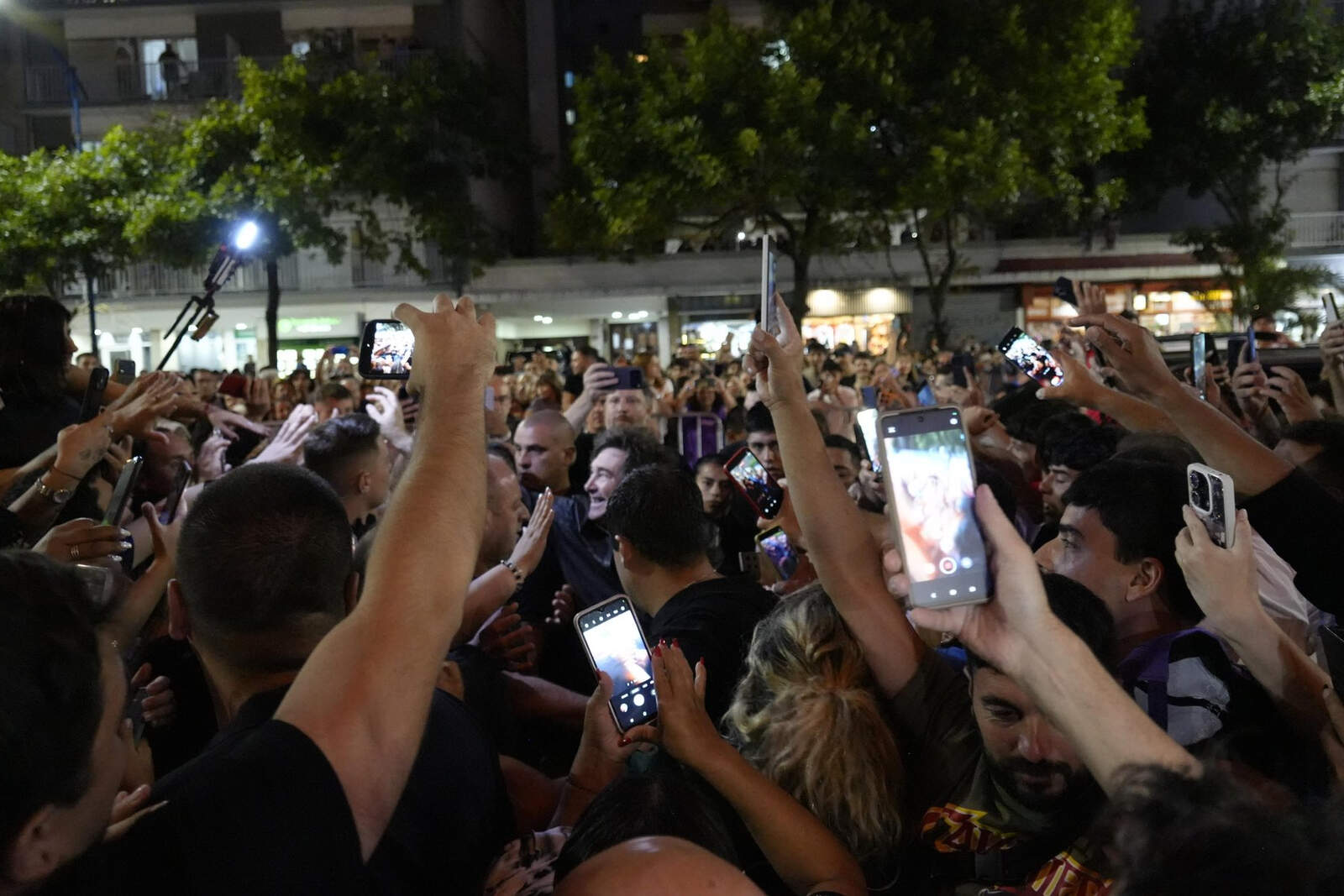 Javier y Karina Milei en Mar Del Plata.