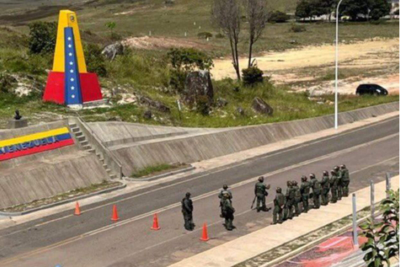 En la localidad de Santa Elena de Uairén se reportaron controles fronterizos con acciones militares