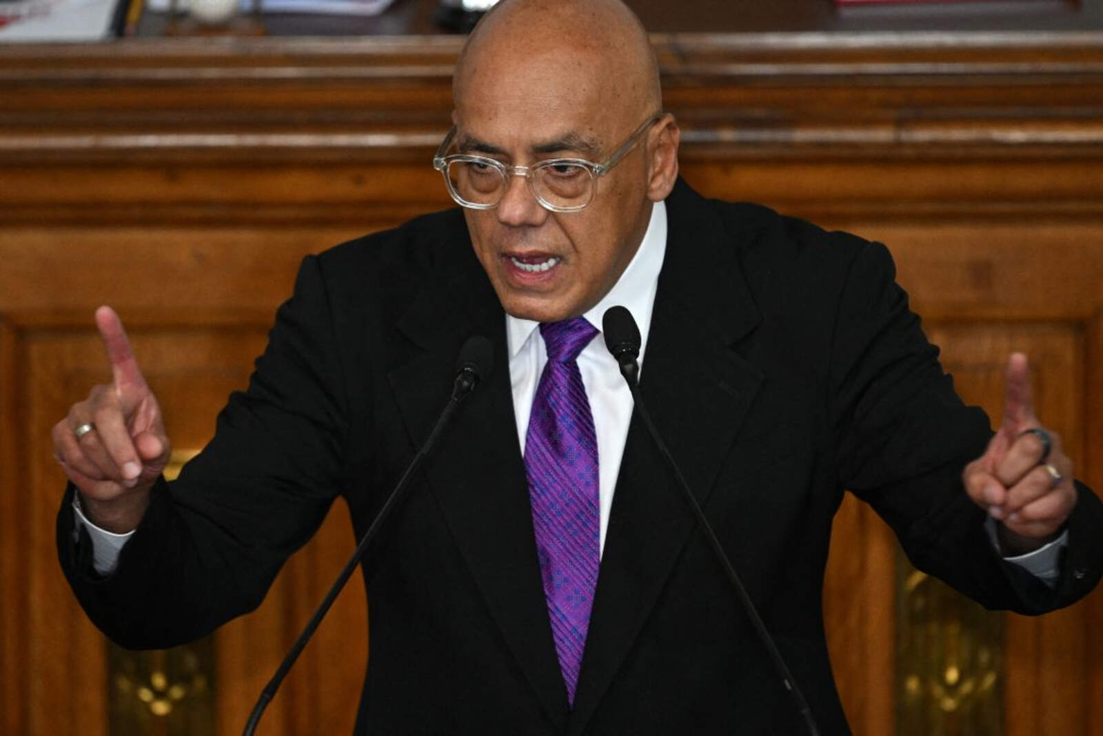 Jorge Rodríguez, presidente de la Asamblea Nacional de Venezuela