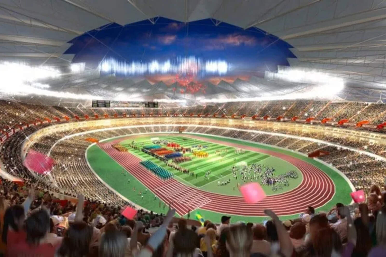 Marruecos avanza en la construcción de un estadio de 115 mil espectadores