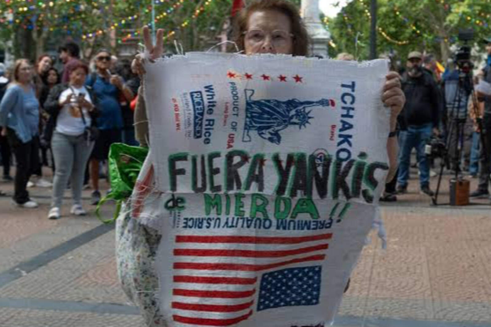 Movilización en Plaza Cagancha 