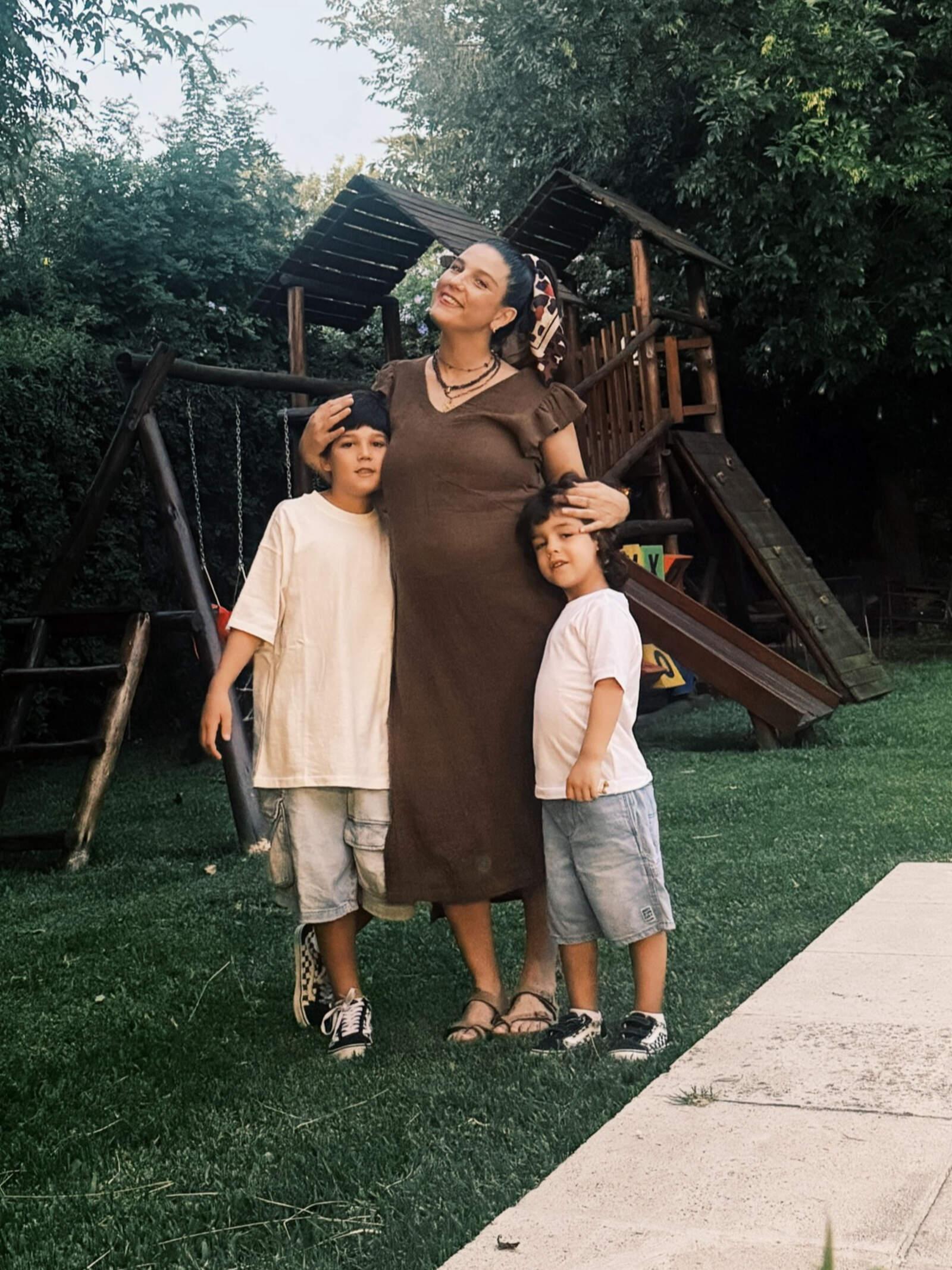 Juana Repetto ni sus hijos fueron al casamiento de su hermano 