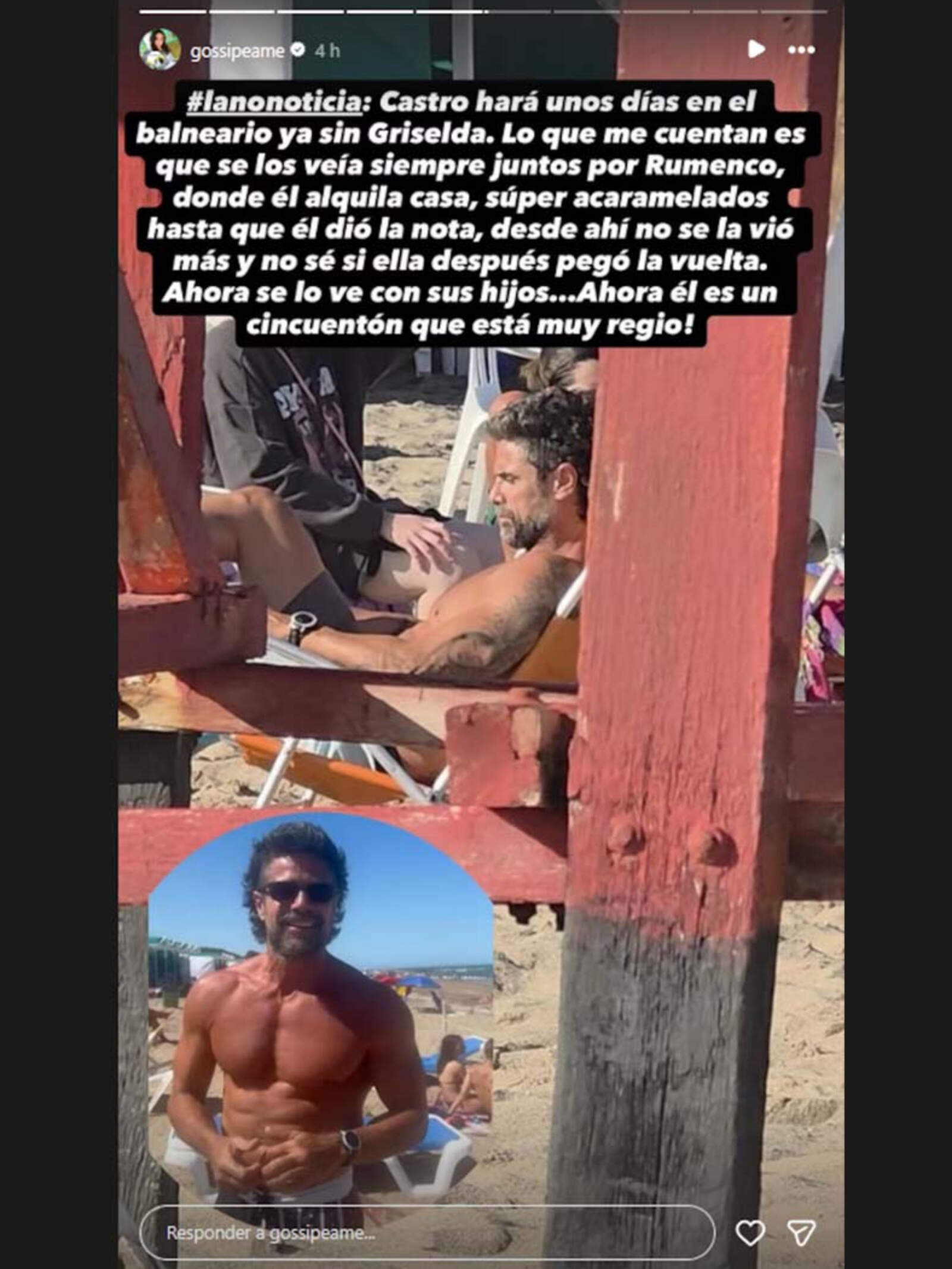 La versión que circuló en redes