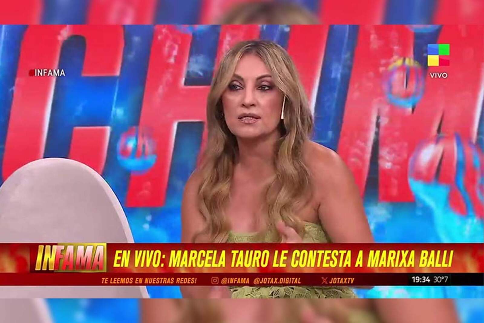 Marcela Tauro arrancó Infama con un gesto poco habitual en la tele: pidió disculpas en vivo