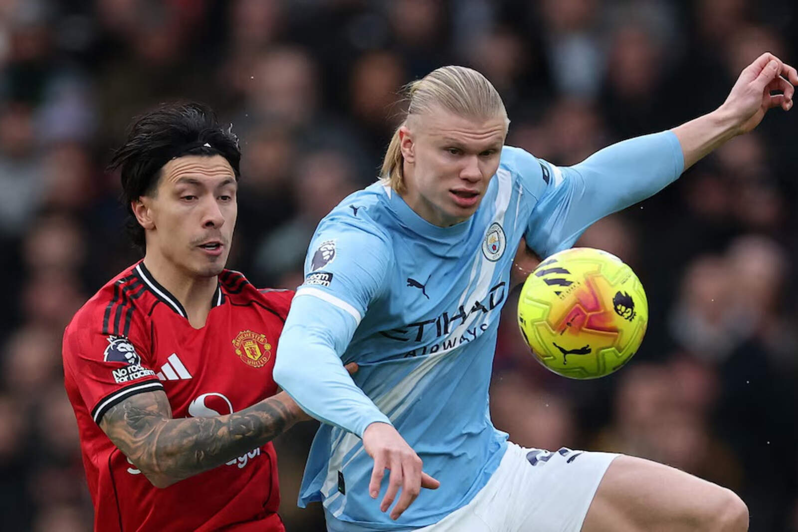 Lisandro Martínez respondió las críticas con fútbol