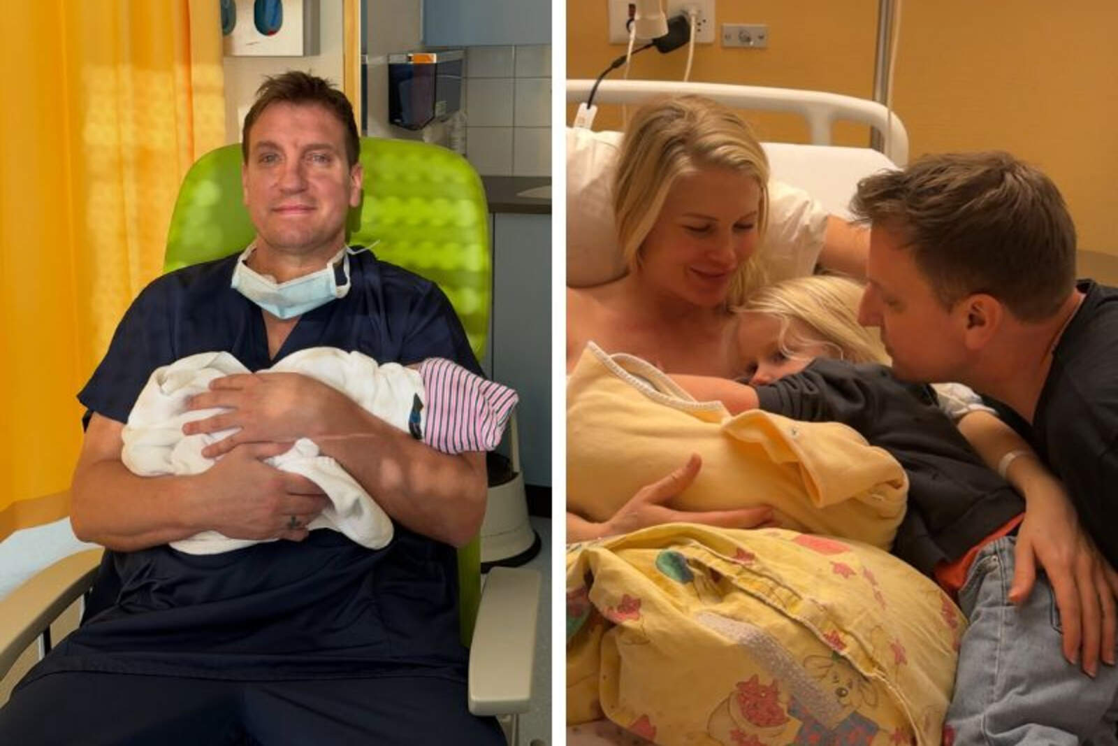 Maxi López presentó a su hijo Lando 