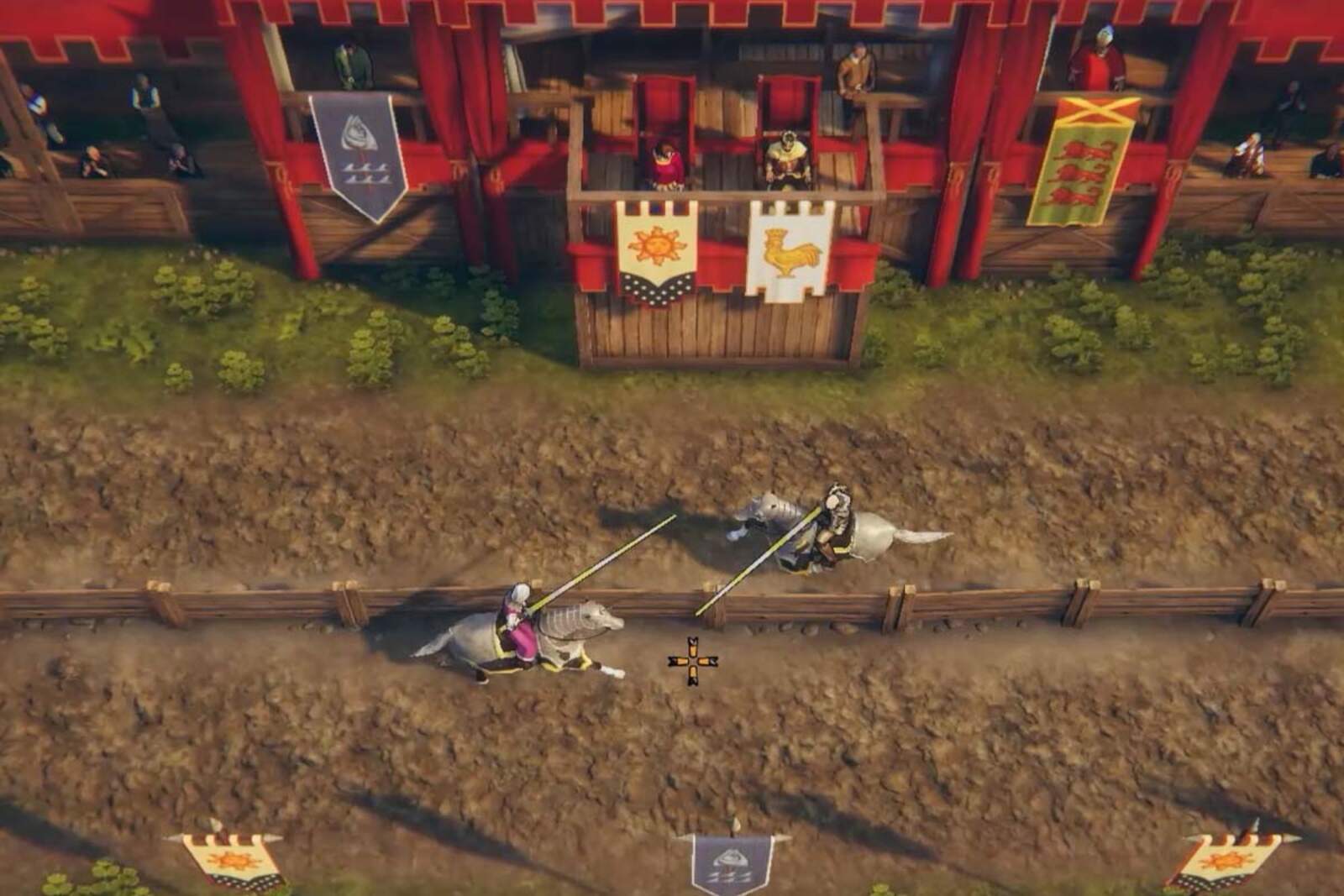 La meta principal es ganar el Gran Torneo para quedarse con la mitad del reino