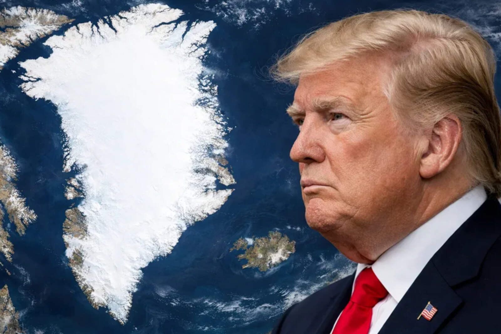 Trump afirma que EEUU controlará Groenlandia ante la amenaza rusa y china