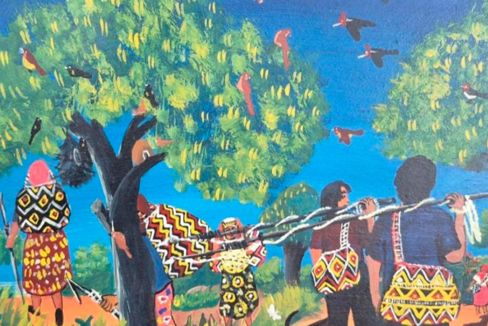 Cambio de era: el Gobierno canceló una muestra wichí en el Palacio Libertad