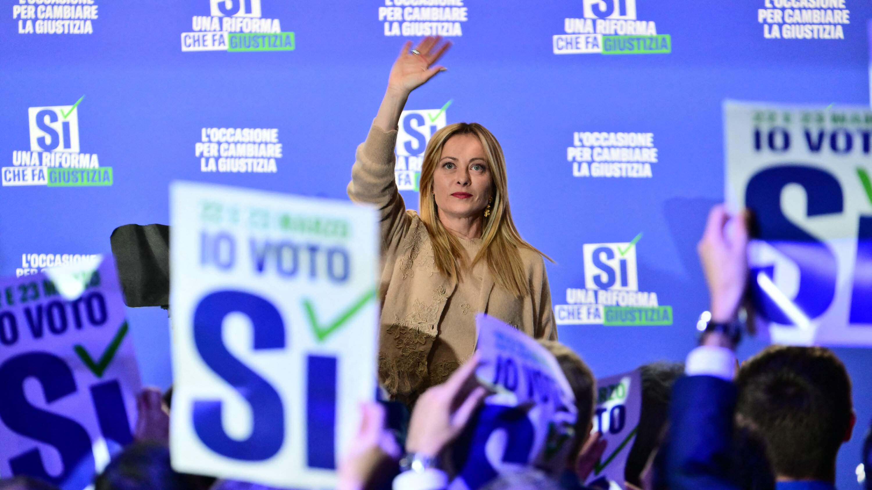 Giorgia Meloni.