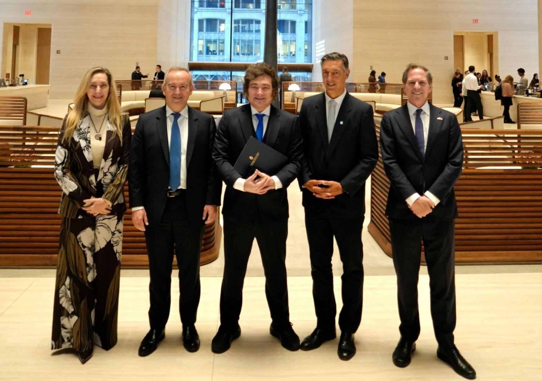 Javier Milei spoke last Tuesday, kicking off Argentina Week in New York