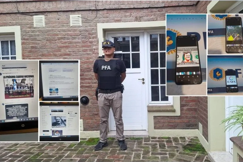 Villa María: un docente universitario fue allanado por difundir contenido nazi y antisemita