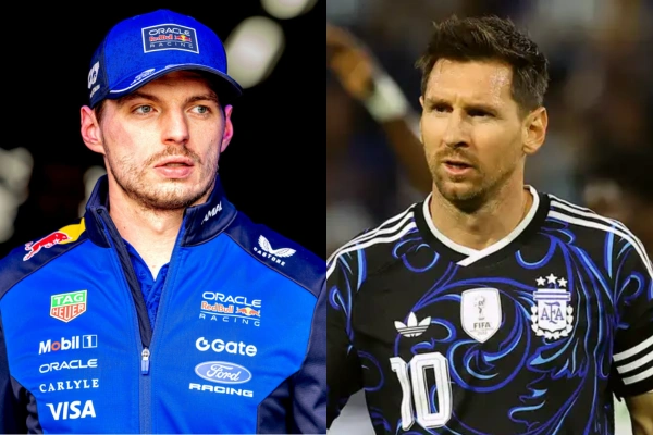 El gran elogio de Max Vertappen a Lionel Messi: 'Crees que puedes deterlo, pero no puedes'