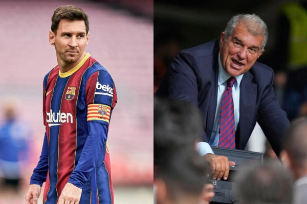 Joan Laporta volvió a referirse a la salida de Messi del Barcelona: 'Tuve que tomar una decisión y creo que acerté'