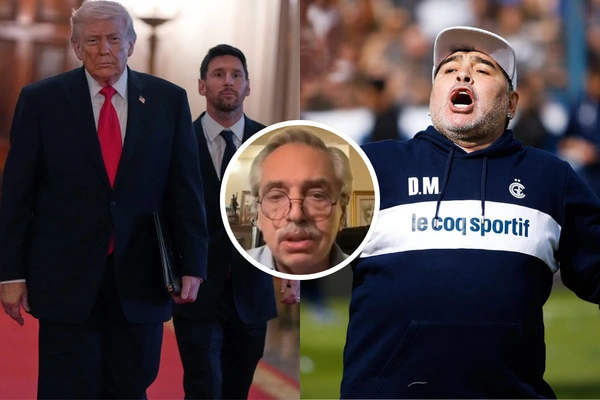 Alberto Fernández criticized Messi for his photo with Trump and compared him to Maradona: 'I was committed to the people'