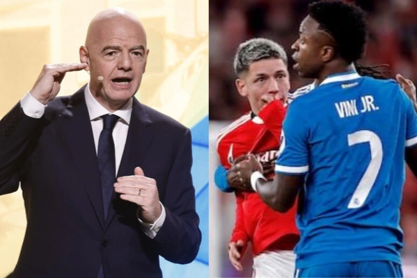 Do I beat Prestianni? : Gianni Infantino asked for direct red for players who speak with their mouths covered