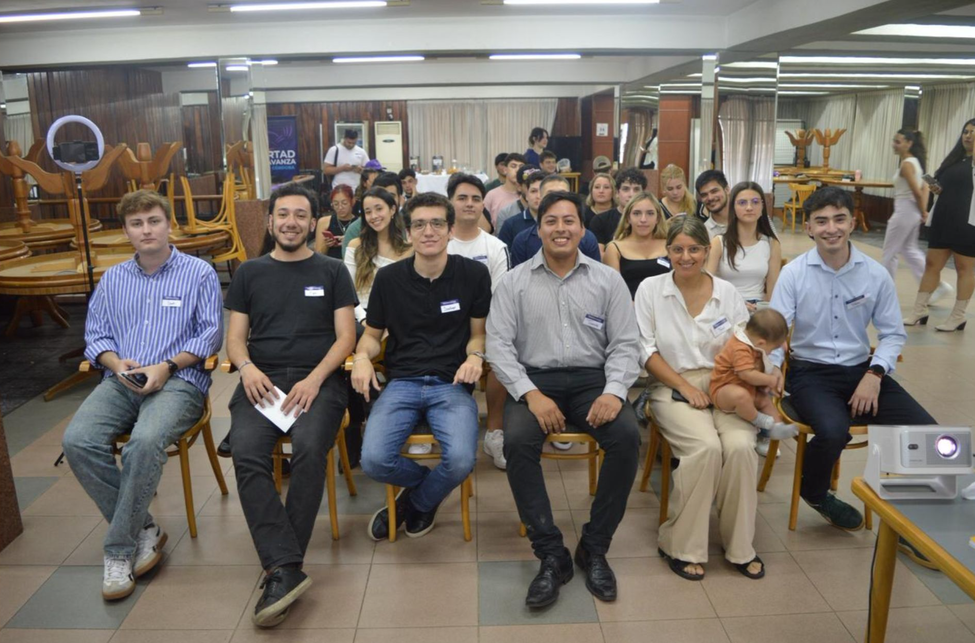 El evento contó con la presencia de referentes de la conducción provincial de la juventud
