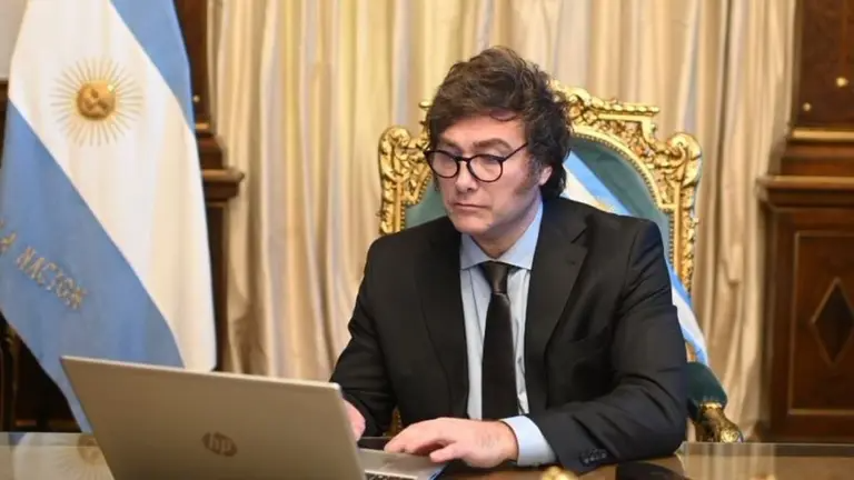 President Javier Milei.