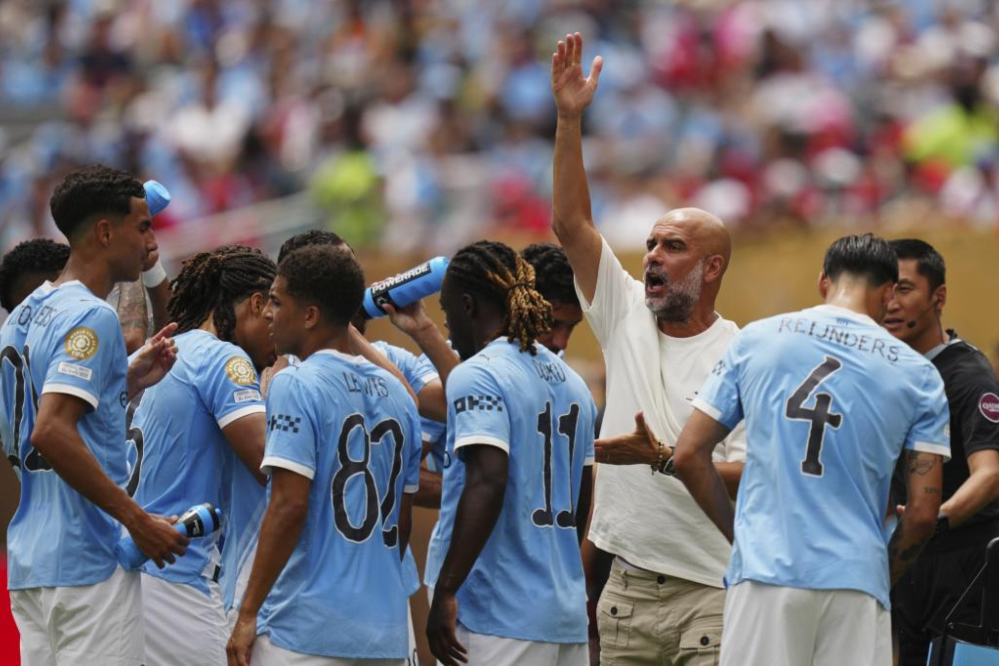Las pausas de hidratación fueron implementadas oficialmente recientemente en torneos como el Mundial de Clubes o la Copa Libertadores