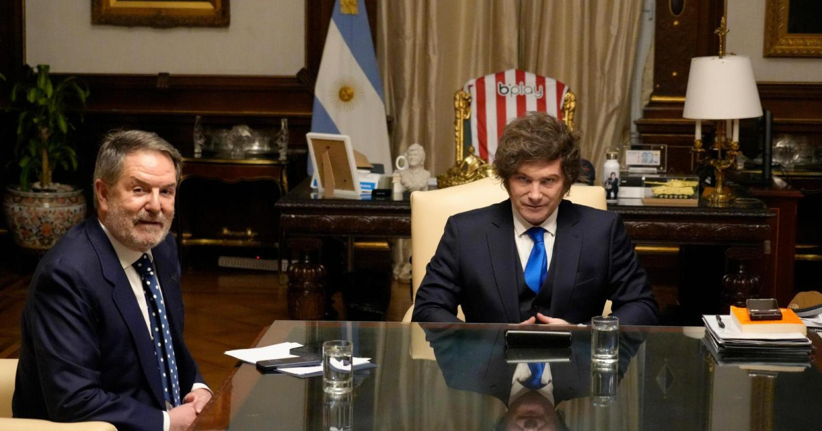 La entrevista a Milei.