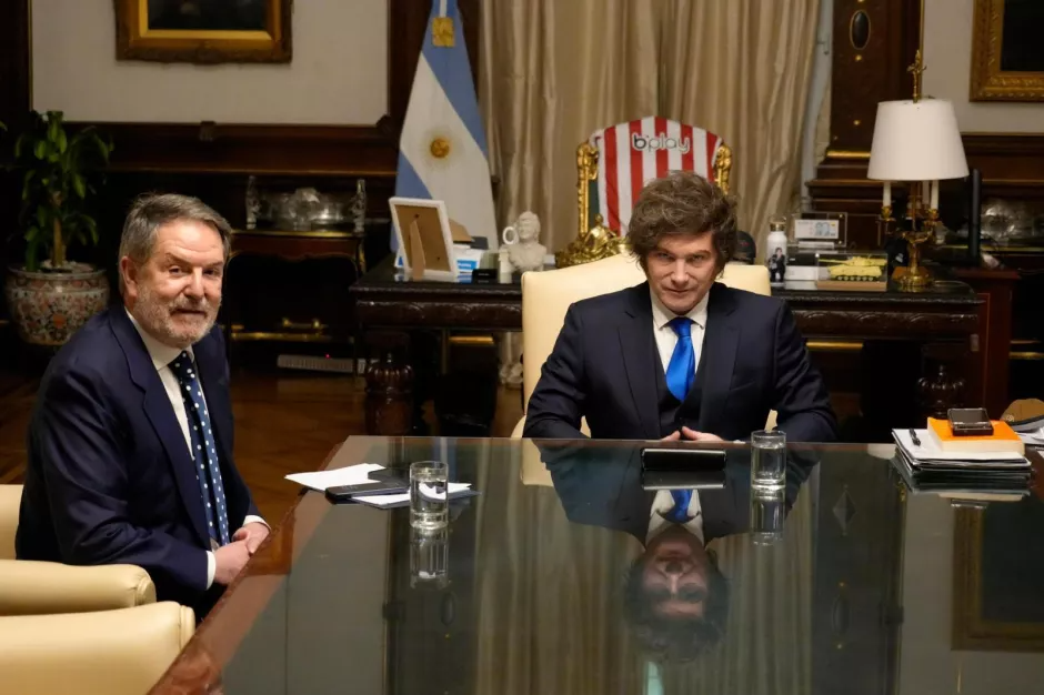 Javier Milei en entrevista con El Debate.