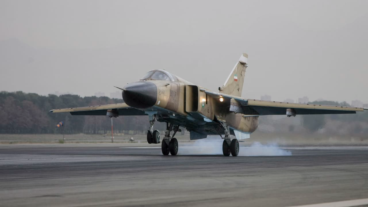 Iranian Su-24 aircraft.