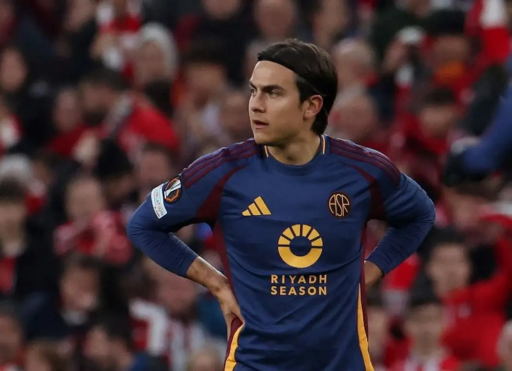 Dybala termina contrato con la Roma a mitad de año