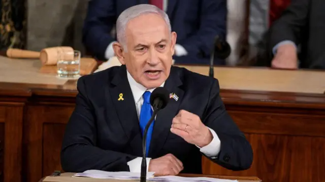 Benjamin Netanyahu, primer ministro de Israel.